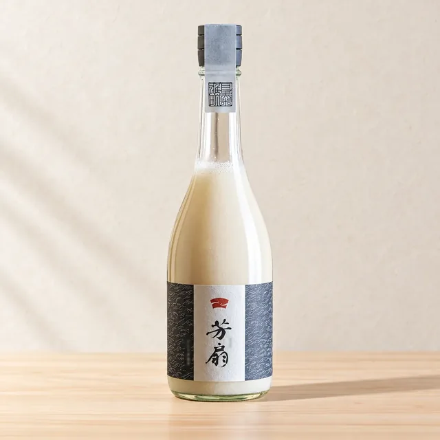 芳扇 波 内田米レイホウ 菩提酛仕込(でじま芳扇堂)のボトル(イメージ)