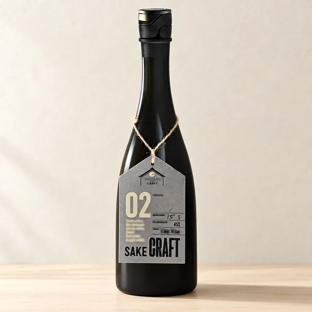 HAKUTSURU SAKE CRAFT No.2(HAKUTSURU SAKE CRAFT)のボトル(イメージ)