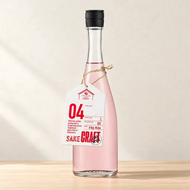 HAKUTSURU SAKE CRAFT No.4（HAKUTSURU SAKE CRAFT）のボトル（イメージ）
