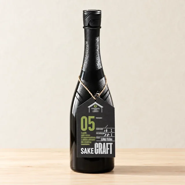 HAKUTSURU SAKE CRAFT No.5（HAKUTSURU SAKE CRAFT）のボトル（イメージ）