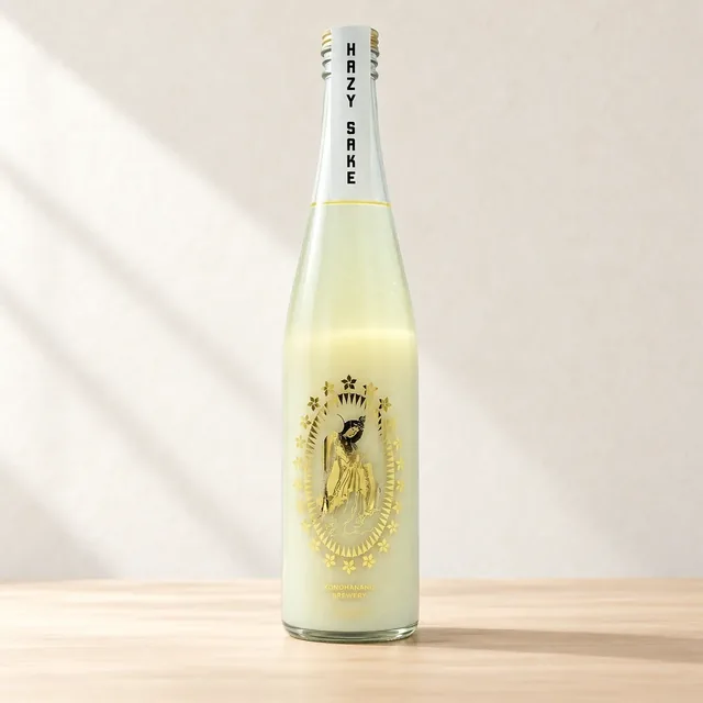 HAZY SAKE（木花之醸造所）のボトル（イメージ）