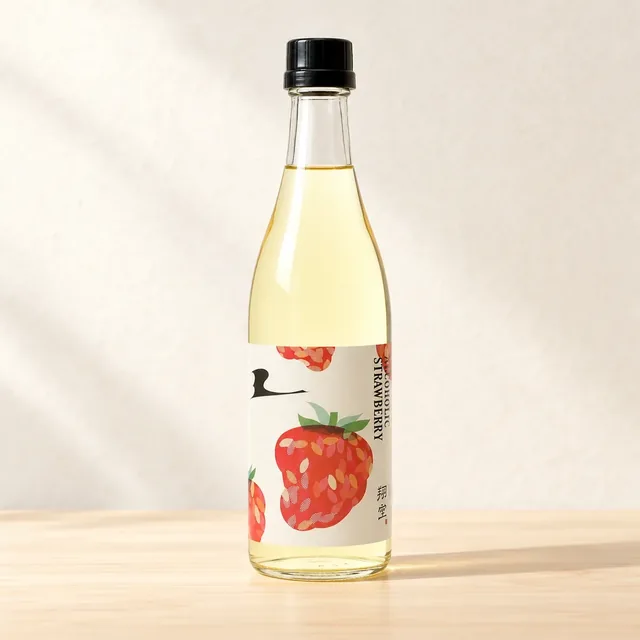 翔空 酔いどれイチゴ2026 槽絞り生（LAGOON BREWERY）のボトル（イメージ）