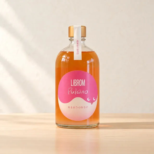 あまおうのおさけ(LIBROM)のボトル(イメージ)