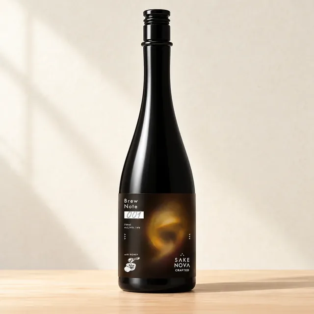 Brew Note 001 HONEY(SAKENOVA BREWERY)のボトル(イメージ)