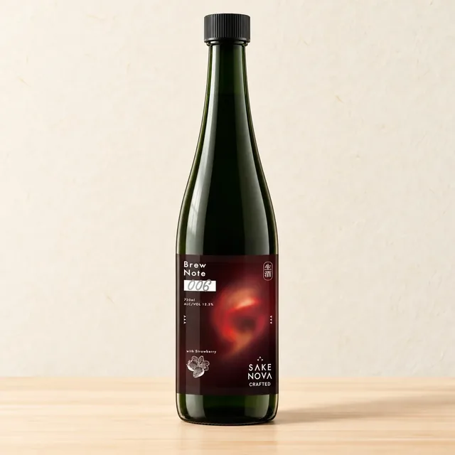 Brew Note 006 Strawberry（SAKENOVA BREWERY）のボトル（イメージ）