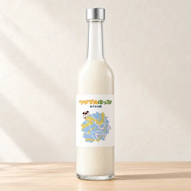ツチブルほっぷ タイプA 爽やかな酸 どぶろくタイプ(土浦醸造)のボトル(イメージ)